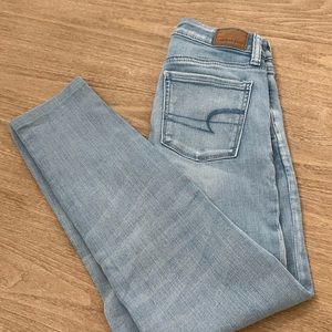 American Eagle next level stretch skinny jeans size 0